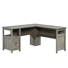 Sauder Cannery Bridge L Desk Mystic