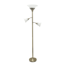 Elegant Designs 3 Light Floor Lamp
