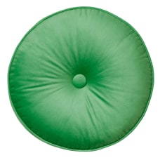 Dormify Ruby Velvet Round Pillow Green