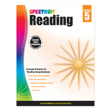 Carson Dellosa Spectrum Reading Workbook Grade
