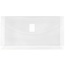 JAM Paper 10 Plastic Envelopes Hook