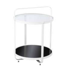 SEI Furniture Vimmerly Glass Top End