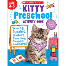 Scholastic Kitty Preschool Activity Book Pre