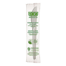 Eco Products Compostable Knives 6 White