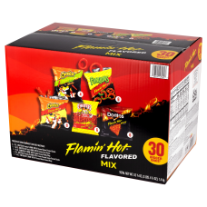 Frito Lay Flamin Hot Mix Box