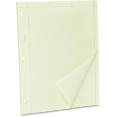 TOPS Green Tint Engineers Quadrille Pad