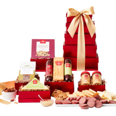 Givens Mouthwatering Meat Cheese Gift Tower