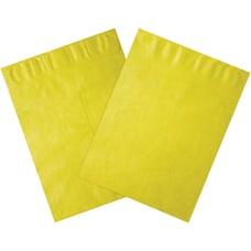 Tyvek Envelopes 10 x 13 Yellow