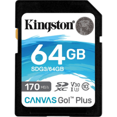 Kingston Canvas Go Plus SDG3 64