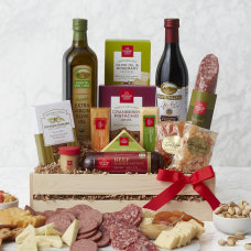 Givens Deluxe Meat Cheese Gift Crate