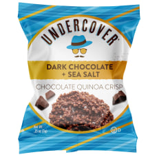 Undercover Snacks Quinoa Crisps Dark Chocolate