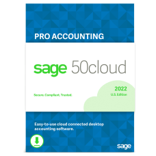 Sage 50cloud Pro Accounting 2022 US