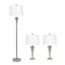 Lalia Home Vienna Metal Lamp Set