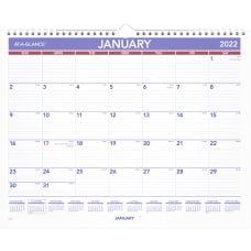 AT A GLANCE Monthly Wall Calendar