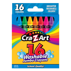 Cra Z Art Jumbo Washable Crayons