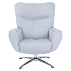 Lorell Argyle Lounge Fabric Swivel Chair