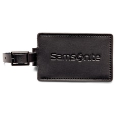 Samsonite ID Tags Leather Black Pack