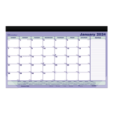 2024 Brownline Magnetic Monthly Desk Pad