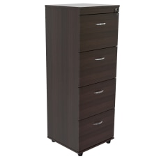 Espresso File Cabinets Office Depot