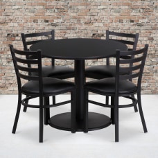 Flash Furniture Round Laminate Table Set