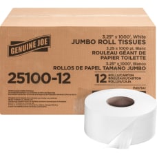 Genuine Joe 2 Ply Jumbo Roll