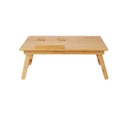 Mind Reader Bamboo Laptop Bed Tray