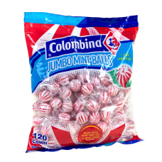 Colombina Jumbo Mint Balls Peppermint Approximately