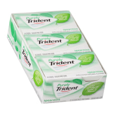 Purely Trident Sugar Free Gum Spearmint