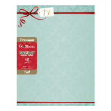 Geo Studios Holiday Themed Foiled Letterhead
