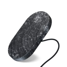 Einova Dual Wireless Charging Stone Black