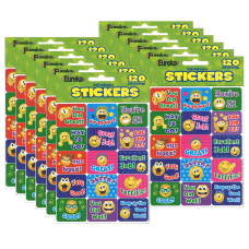 Eureka Success Stickers Emoticons 120 Stickers