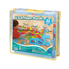 Educational Insights Foam Map Puzzle