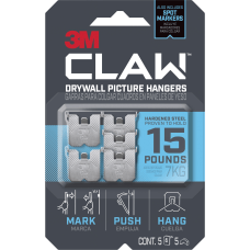 3M CLAW Drywall Picture Hanger 15