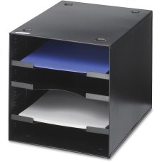 Safco Steel Desktop Sorter 4 Compartments