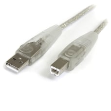 StarTechcom StarTechcom Transparent USB 20 cable