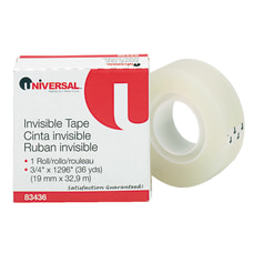 Universal Invisible Tape 34 x 3888