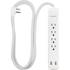 Philips 4 Outlet Surge Protector With