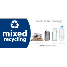 Recycle Across America Mixed Standardized Recycling