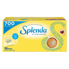 Splenda No Calorie Sweetener Packets Box