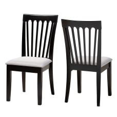 Baxton Studio Minette Fabric Dining Chairs