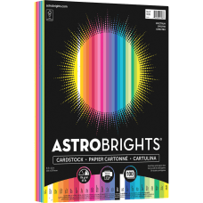 Astrobrights LaserInkjet Printable Multipurpose Card Stock