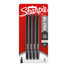 Sharpie Felt Tip Pens 04mm Fine
