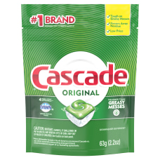 Cascade Dishwasher Detergent ActionPacs Fresh Scent