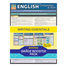 QuickStudy Grade Booster Pack Writing Essentials