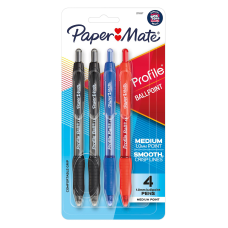 Paper Mate Ballpoint Pen Profile Retractable