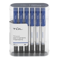 TUL Permanent Markers Fine Point Silver