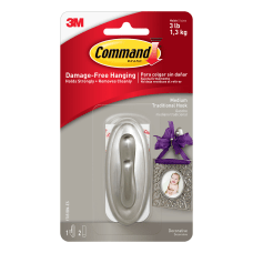 3M Command Damage Free Removable Metal
