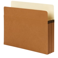 Smead SuperTab File Pockets Straight Cut