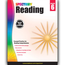 Spectrum Reading Workbook Grade 6