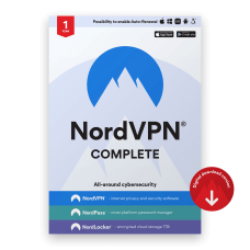 NordVPN Complete 1 Year Subscription For